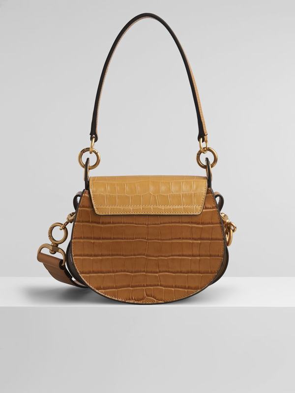 Chloé Bolsos Mujer Tess Amarillo Suede ZPEC40726